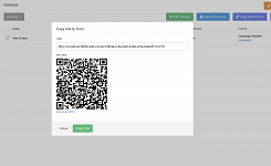 Add a QR code generator