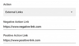 External Links on review request page