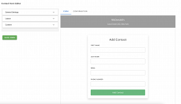 Public Contact Form Editor