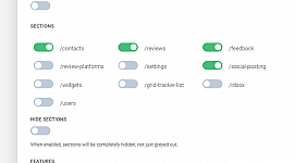 Widget and review platform limitaions